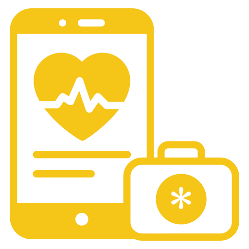 Digital Telehealth Icon